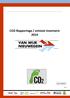 CO2-Rapportage / emissie inventaris 2014