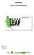 Handleiding. Green Leaf artikeldatabase