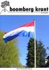 boomberg krant Nr. 119, juni 2015 Krant voor de Boombergwijk in Hilversum