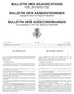 BULLETIN DES ADJUDICATIONS BULLETIN DER AANBESTEDINGEN BULLETIN DER AUSSCHREIBUNGEN