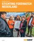 Inhoudelijk jaarverslag 2013 STICHTING FOODWATCH NEDERLAND