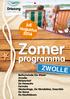 Zomer. programma ZWOLLE. juli augustus 2014