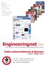 Engineeringnet be MET WEKELIJKSE NIEUWSBRIEF ENGINEERING NETKRANT. Online Advertentietools & Banners Tarief - Najaar 2011