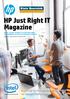 HP Just Right IT Magazine