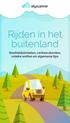 Rijden in het buitenland. Snelheidslimieten, verkeersborden, unieke wetten en algemene tips