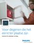 Voor diegenen die het eerst ter plaatse zijn. HeartStart FRx-defibrillator van Philips