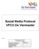 Social Media Protocol VPCO De Viermaster