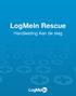 LogMeIn Rescue. Handleiding Aan de slag