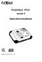 PLEXTALK PTX1 versie 4 Gebruikershandboek