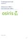 Trainingsmateriaal Osiris 6. Admission Office International Office