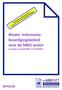 Model Informatiebeveiligingsbeleid. voor de MBO sector op basis van ISO27001 en ISO27002 IBPDOC6