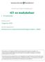 Profiel van kwalificatiedossier: ICT- en mediabeheer. Opleidingsdomein Informatie en communicatietechnologie Crebonr. 79050