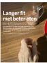 Langer fit met beter eten