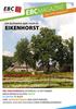 EBCMAGAZINE EIKENHORST. sept 2010, jaargang 37 EEN BIJZONDER JAAR VOOR DE