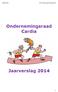 OR15-042 OR Cardia Jaarverslag 2014. Ondernemingsraad Cardia