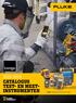 2015-2016 CATALOGUS TEST- EN MEET- INSTRUMENTEN Fluke. Keeping your world up and running.