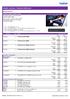 PRINTERS / ALL IN ONES / FAXES / P TOUCH V.1.0 DEALER PRICE LIST JUNE 2011 35 of 30