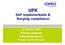 UPK SAP implementatie &