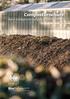 Compostbrochure. Agro-ecologische aanpak op jouw bedrijf. 1 - compostbrochure