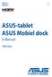 ASUS-tablet ASUS Mobiel dock