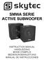 SMWA SERIE ACTIVE SUBWOOFER