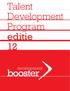 Talent Development Program editie 12