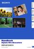 Handboek. Digitale HD-videocamera HDR-AS15/AS10. Inhoudsopgave. Zoeken op. bediening. instellingen. Zoeken op. Index