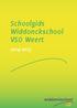Schoolgids Widdonckschool VSO Weert 2014-2015
