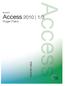 Access 2010 1/3. Roger Frans. met cd-rom. campinia media vzw