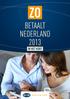 betaalt nederland 2013 in het kort