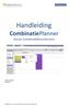 Handleiding CombinatiePlanner Versie Combinatiefunctionaris