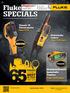 Specials. Fluke NIEUW. Multifunctionele Installatie Testers. Visuele IR Thermometer Fluke VT04. Elektrische testers Fluke T100-serie.