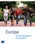 Europa Het kennismagazine voor jongeren