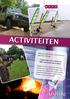 ACTIVITEITEN MAPH.NL. Maph kan de activiteiten uit deze brochure als volgt voor u verzorgen: