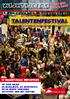 TALENTENFESTIVAL 11 TALENTVOLLE REPORTERS OP ZOEK NAAR: DE MOELIJKSTE, DE SPORTIEFSTE EN DE MEEST LEERZAME ACTIVITEIT VAN HET FESTIVAL