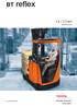 www.toyota-forklifts.be 1,4 2,5 ton Reachtrucks