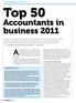Accountants in business 2011