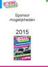 Sponsor mogelijkheden