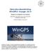 Gebruikershandleiding WinGPS 5 Voyager 2014