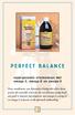 PERFECT BALANCE. supergezonde oliemelange met omega-3, omega-6 en omega-9