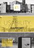 USABILITY RAPPORT. MEDIA ARTS DESGIN FACULTY Campus C-Mine Genk 2013-2014 1CMDi. Matthijs Spruyt Senne Hoekman Bram Van Langendonck