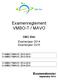 Examenreglement VMBO-T / MAVO