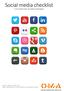 Social media checklist