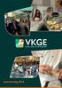 Inhoudsopgave jaarverslag VKGE 2014