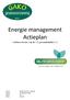 Energie management Actieplan
