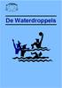 De Waterdroppels COLOFON INHOUD. Nummer 3, maart 2001. Jaargang 61. Verenigingsorgaan van zwemvereniging De Watertrappers (DWT) te Haarlem.