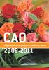 CGespeciAO aliseerde Detailhandel in Bloemen en Planten 2009-2011