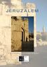 JERUZALEM. Een informatiepakket voor een werkstuk of spreekbeurt