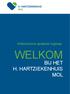 Infobrochure spatader ingreep. Welkom. bij het H. Hartziekenhuis mol