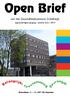Open Brief. van het Gezondheidscentrum Schalkwijk. negenendertigste jaargang nummer twee 2014. Briandlaan 11-13, 2037 XE Haarlem
